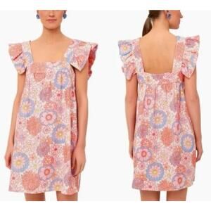 TUCKERNUCK x CAMERAN EUBANKS WIMBERLY FLUTTER SLEEVE DRESS — SIZE MEDIUM — NWT